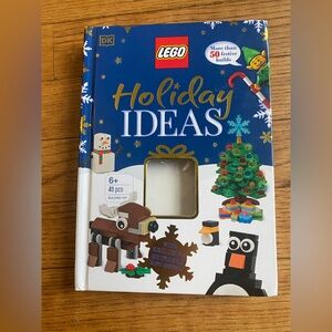Lego Holiday Ideas Book - Blue and White Kids 6+